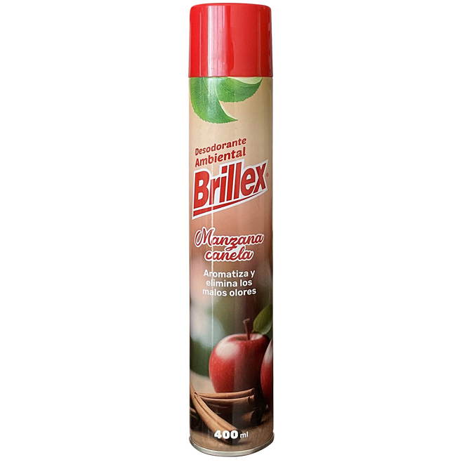 AMBIENTADOR MANZANA 400ML BRILLEX - Aseo