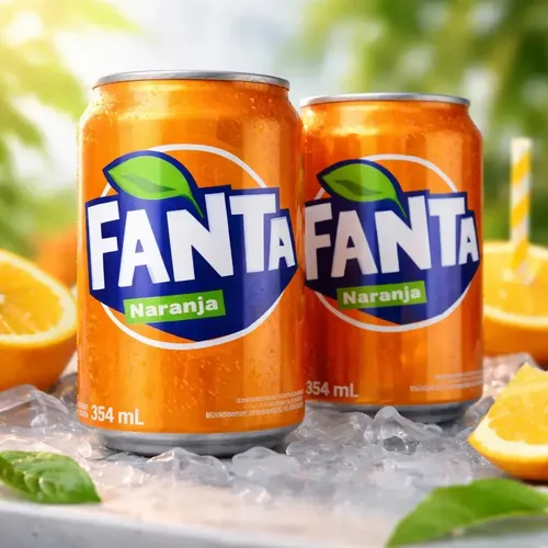 Fanta lata 350ml - BEBIDAS
