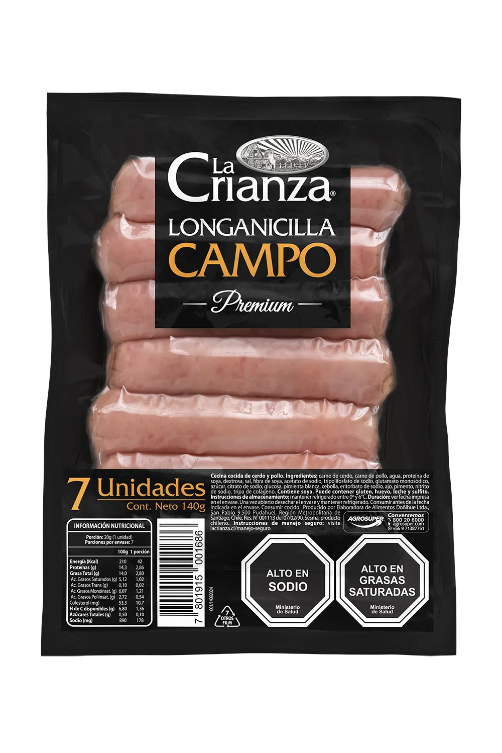 LONGANICILLA DE CAMPO 7U - EMBUTIDOS
