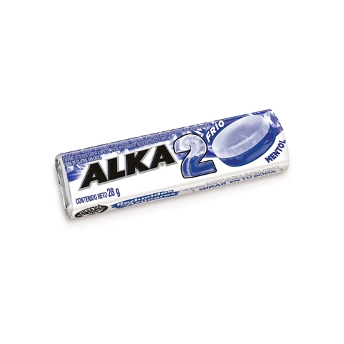 ALKA MENTOL BARRA 28G - CONFITES