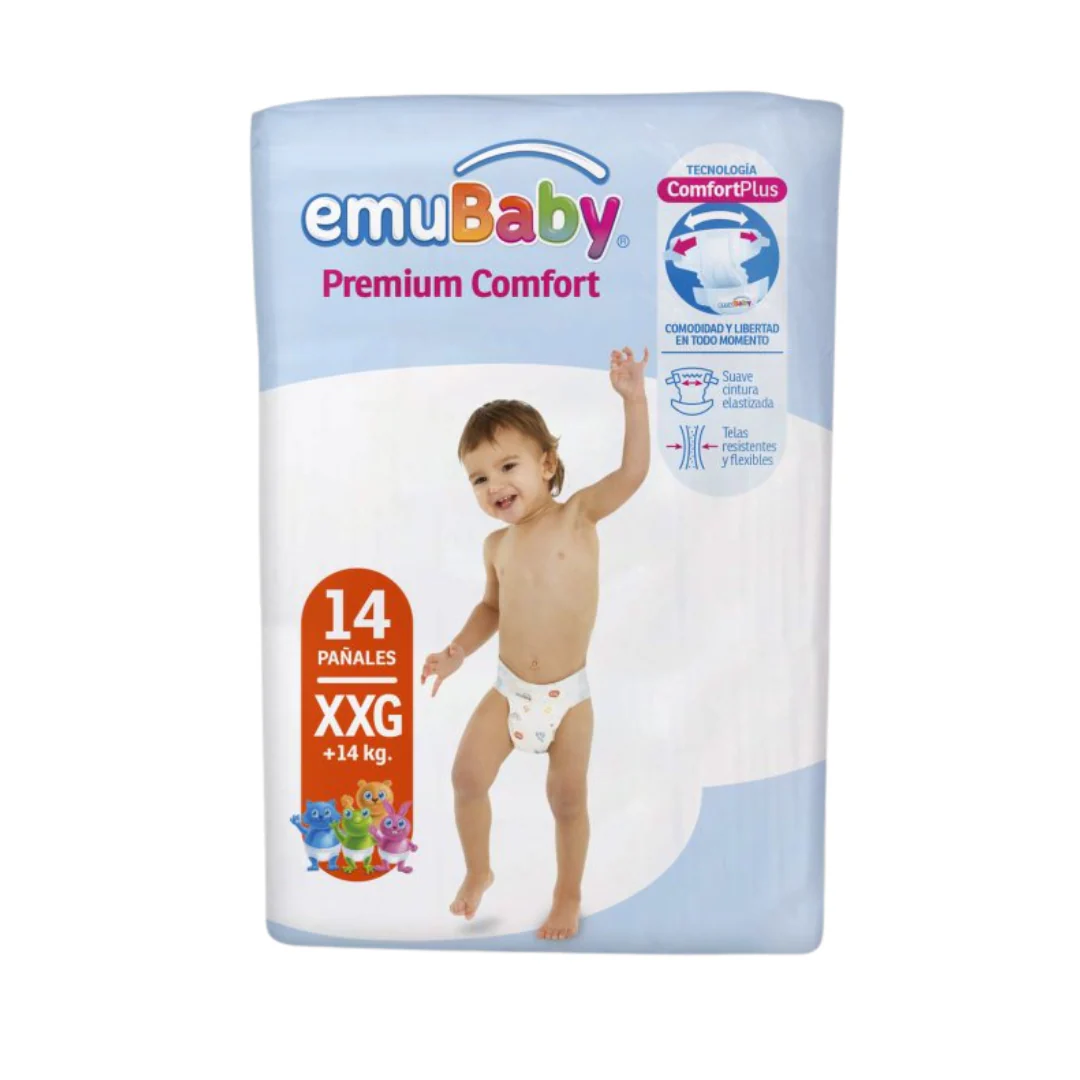 PAÑAL EMUBABY XXG 14UND - ASEO PERSONAL