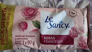 LE SANCY ROSAS FRANCESAS 3U X 90GR - ASEO PERSONAL