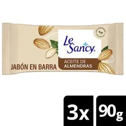 LE SANCY ACEITE DE ALMENDRAS 3 X 90GR - ASEO PERSONAL