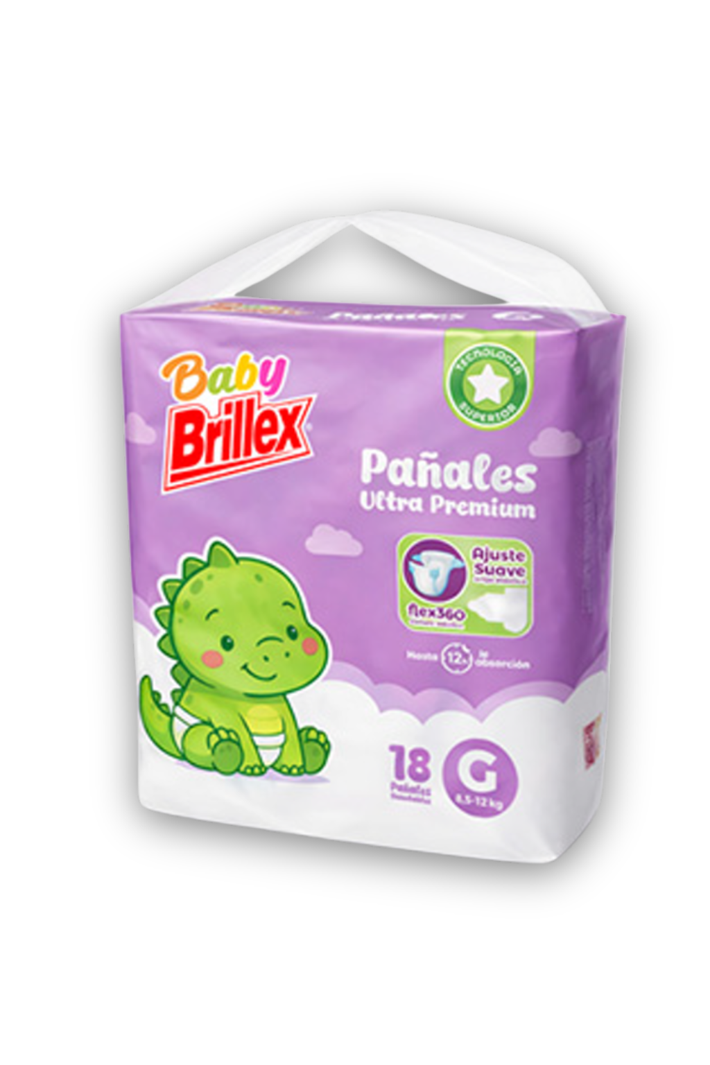 PAÑAL BABY BRILLEX G 18U - Aseo